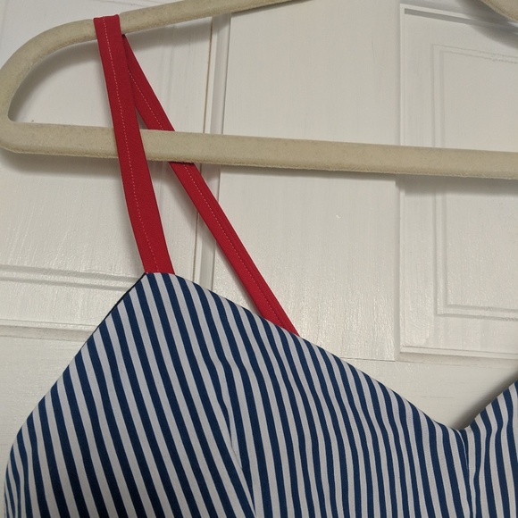 ✨1/kind NEW Nautical Cotton Bralette✨ - Picture 3 of 6